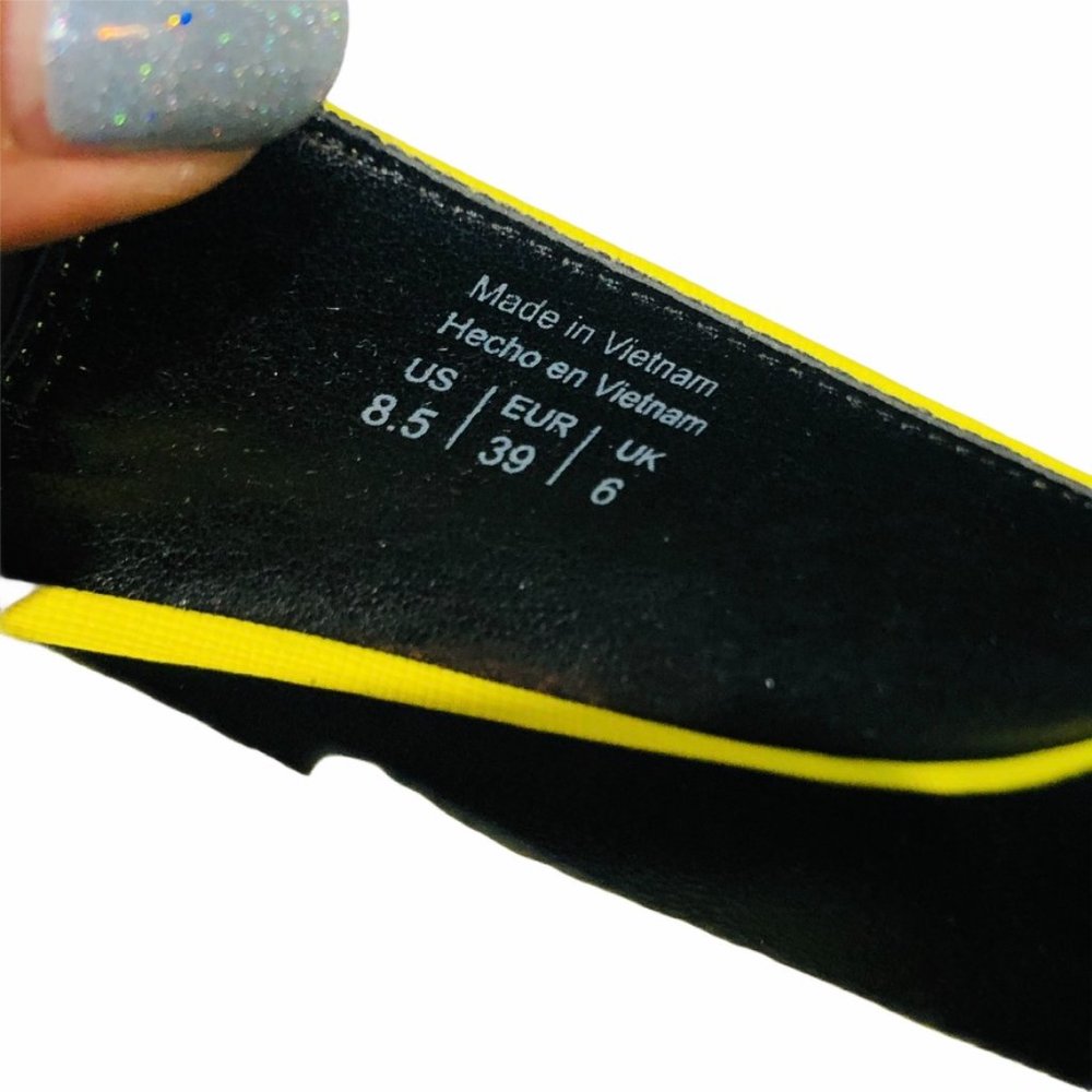 NWB ALDO Yellow Toviel Slingback Heel Pump 8.5 - Picture 8 of 9